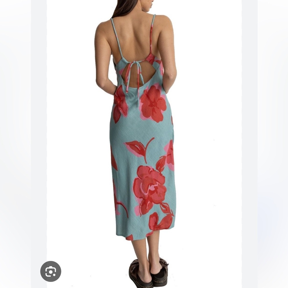 Rhythm Inferna Floral Bias Midi Dress - Picture 6 of 6